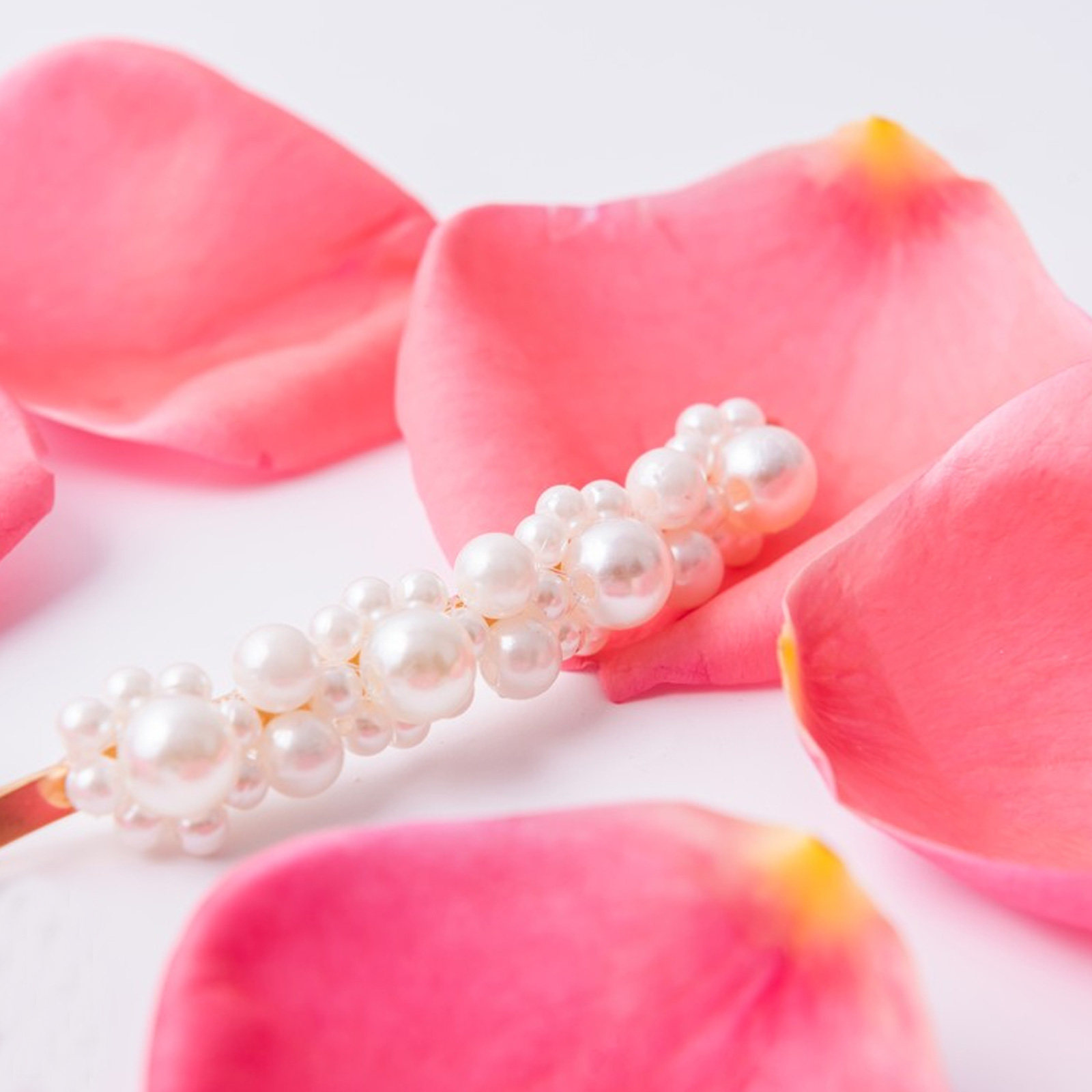 Embellishment Glue Craft - 1팩, 진주 레진 큐빅 혼합, 반원형