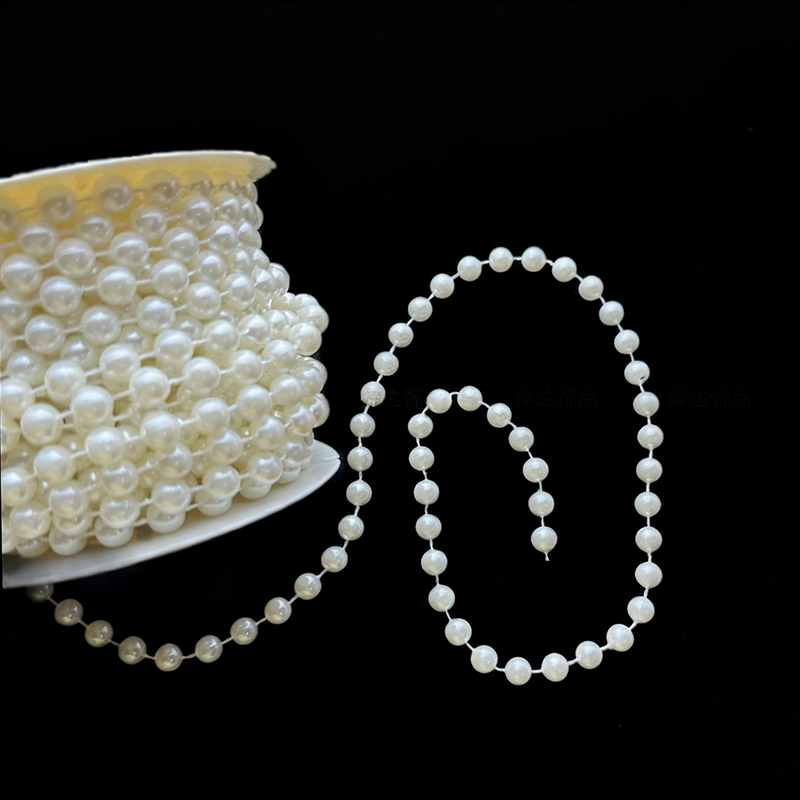 5미터/세트 화이트 펄 체인 4/5/6mm 사이즈 가능 - Pearl Trim Chain 리뷰 및 가격