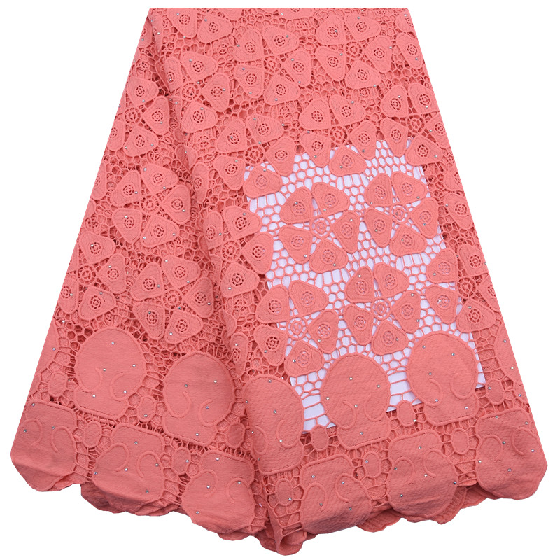 아프리카 Guipure 레이스 원단 스톤 2024 하이 - Crystal Mesh Fabric 리뷰 및 가격