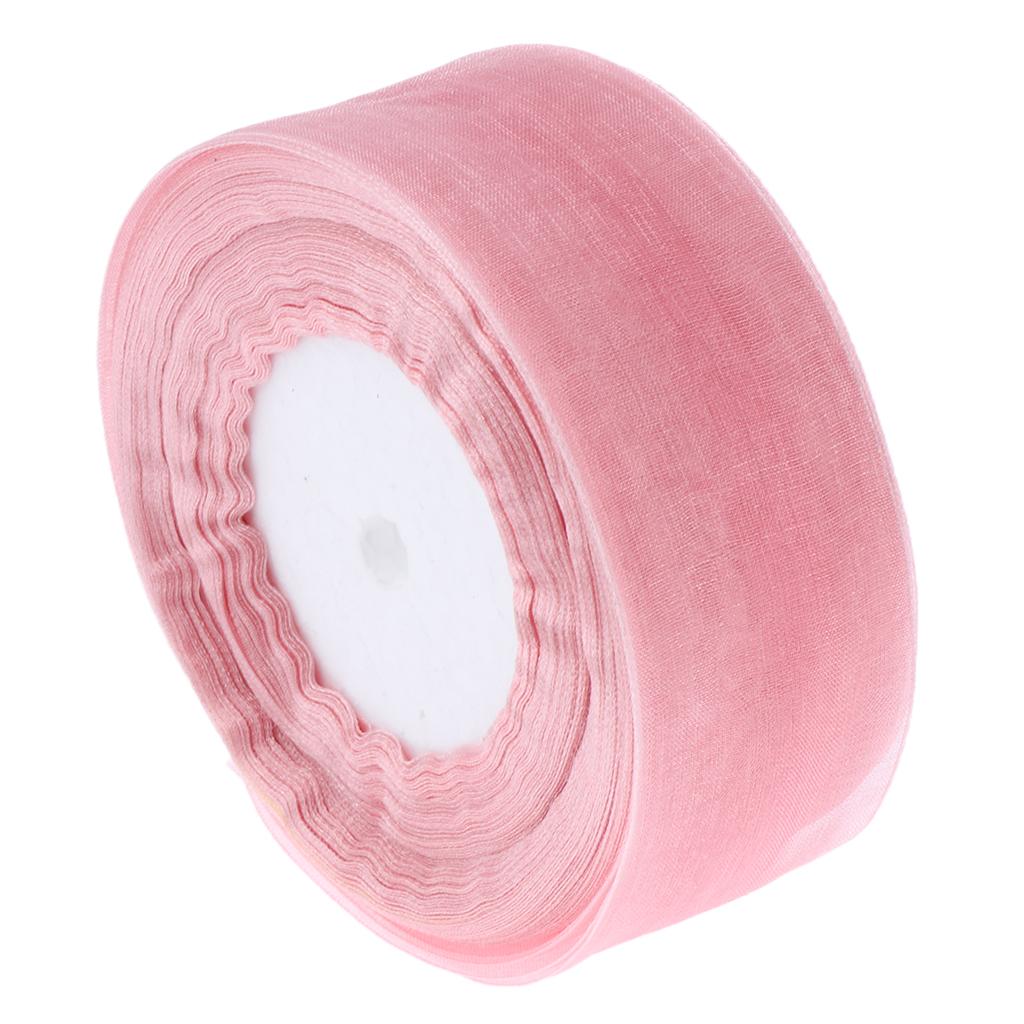 다채로운 색상의 리본 롤 2개, DIY 선물 포장용 - - Organza Ribbon Spool 리뷰 및 가격