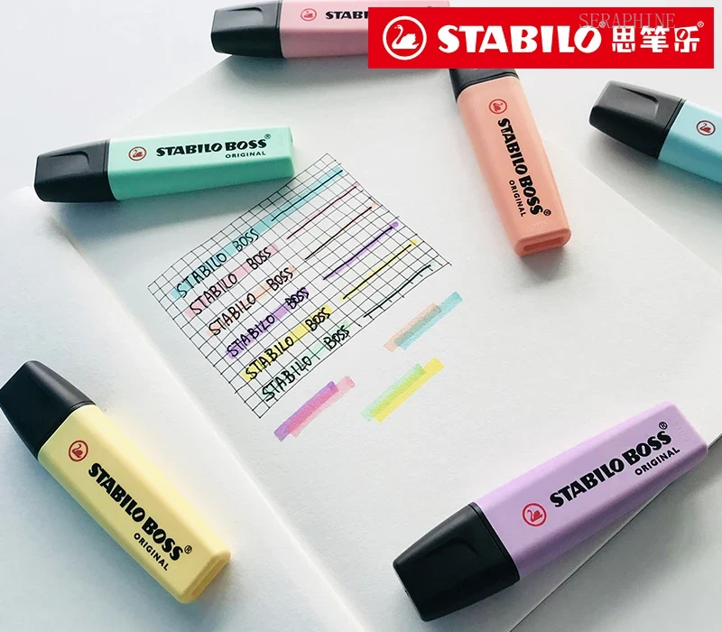 스타빌로 보스 오리지널 파스텔 색상 형광펜 및 마커,  - Stabilo Marker Boss 리뷰 및 가격