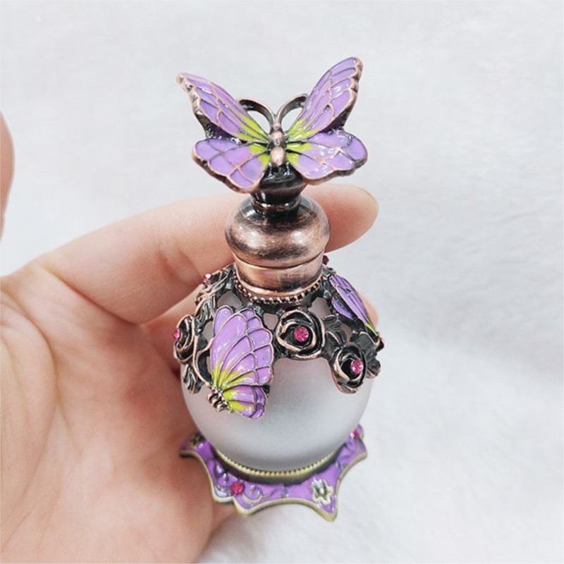 15ml 나비 모양 향수 보관용 병, 에센셜 오일 병, - Embroidery Craft 리뷰 및 가격