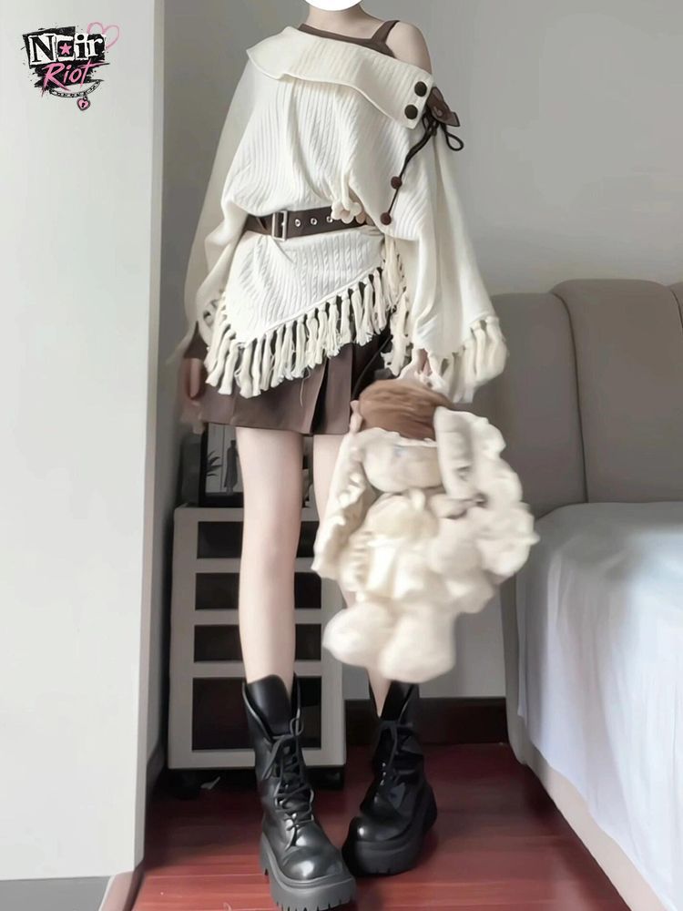 일본 빈티지 모리 케이 2피스 세트 여성 프린지 트림  - Tassel Fringe Trim 리뷰 및 가격