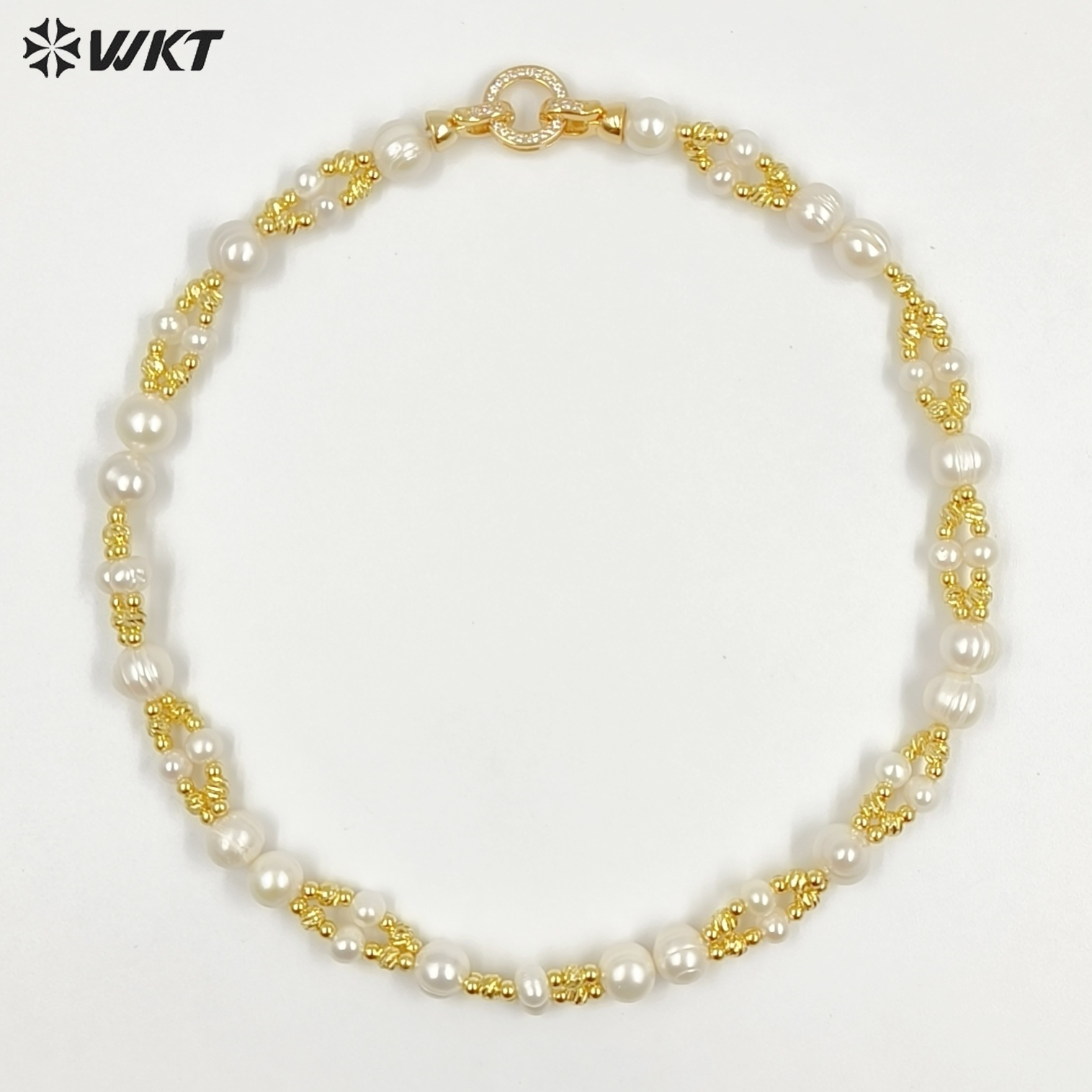 WT-JN376 WKT 다용도 고급 천연 담수 진주 목 - Pearl Trim Chain 리뷰 및 가격
