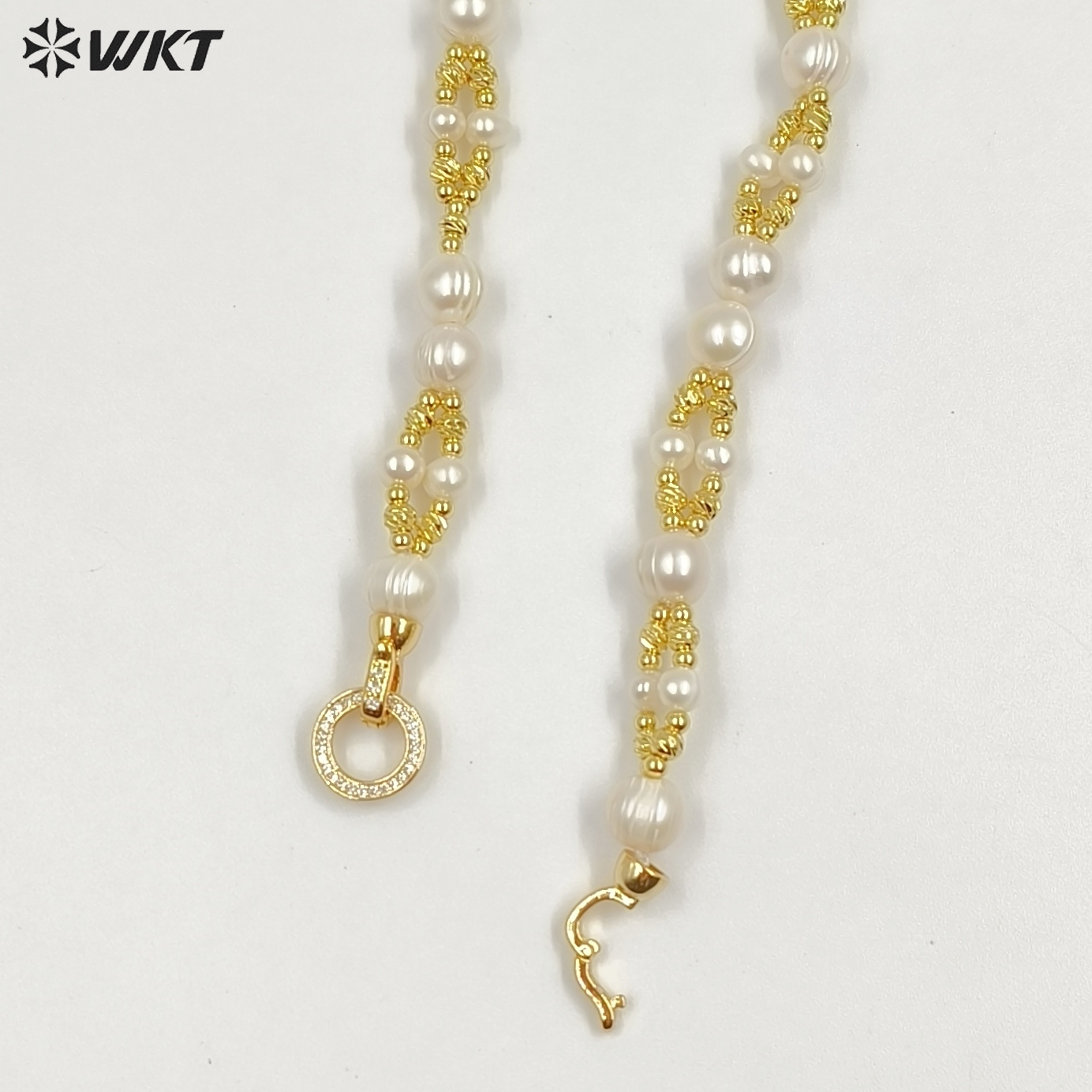 WT-JN376 WKT 다용도 고급 천연 담수 진주 목 - Pearl Trim Chain 리뷰 및 가격